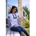 Embroidered blouse "Agatha"